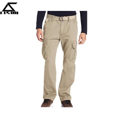 China 100% Cotton Men's Anti-Pilling Fit Cargo Casual Pants for sale