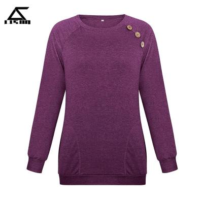 China New Product Anti-Shrink Round Neck Long Sleeve Clothes For Women for sale