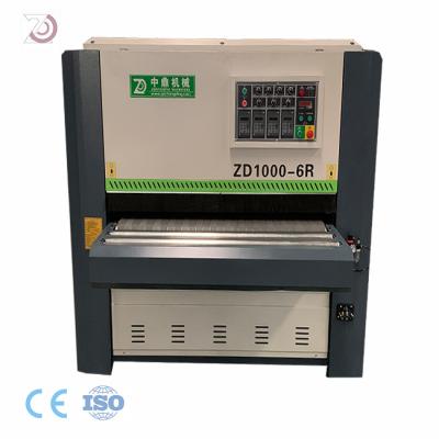 China Sand belt polishing machine automatic sanding machine with brushes door floor furniture brush sanding machine for sale