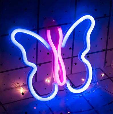 China Hotel Trend Cartoon Character Image Custom Funny Action Led Decorative Neon Light Wall Lamp For Living Room, Fashion Space for sale