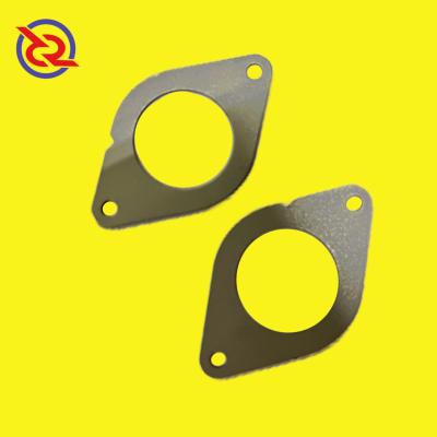 China Cutter Machine Factory Manufacture Various Stainless Steel Flat Gasket Chrome Plated Flat Gasket Plain Cheap Punch Metal Stamping Gasket for sale