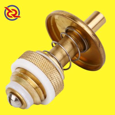 China China Wholesale Brass Head Brass Cap Rivet 70mm Spring Rivet Nut Assembly Good Quality Gold Metal Rivets For Security System for sale