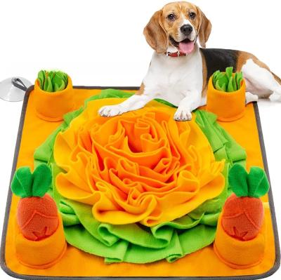 China Popular Border Stocked Pet Sniff Protection Bite Forming Anti Slip Slow Food Crawling for sale