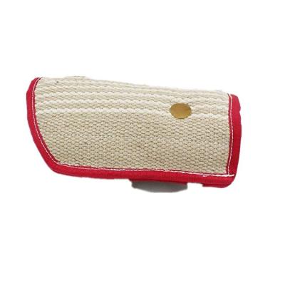 China Training Dog Jute Thickened Bite Sleeve Bite Sleeve Stocked Open Target Protector for sale