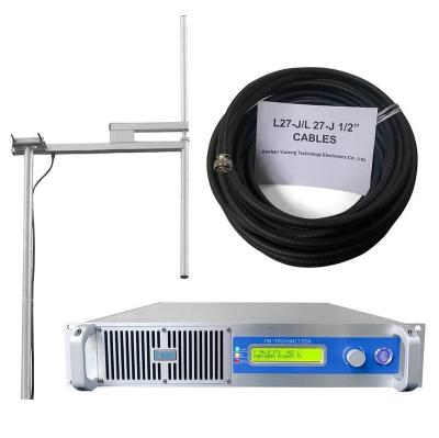 China [Hot Sale] YXHT 350W FM Transmitter + 1-Bay Antenna + 30 Meter Cables With Connector Total 3 Broadcast Equipments 350W FM Transmitter Free Shipping for sale