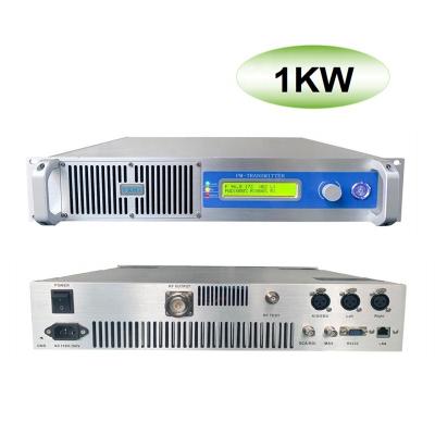 China CE, ISO, FCC Certificated FM Transmitter 1000W Transmisor 6 Year Warranty For School, Church, Radio Stations 1KW FM Transmitter for sale