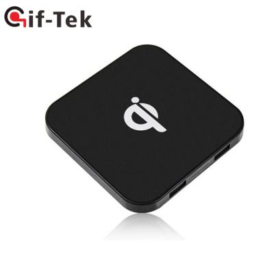 China New Arrival Mobile Phone 10w Qi Portable Super Slim Credit Card Wireless Charger For Gift Custom Logo Fast Charging Wireless Charging Pad for sale