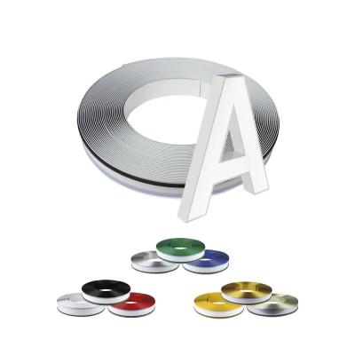 China Multi Size Aluminum Coil Aluminum Channelume Channel Trim Cap For Signs for sale