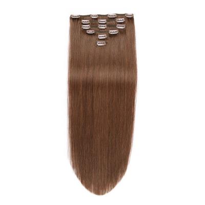 China Cheap Wholesale Price Silky Straight Brazilian Wave Hair Clip In Hair Extension for sale