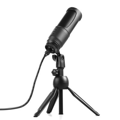 China Shock Mount OEM K2S USB Condenser Microphone Metal Studio Microphone Streaming Broadcast Microphone For Live Video for sale