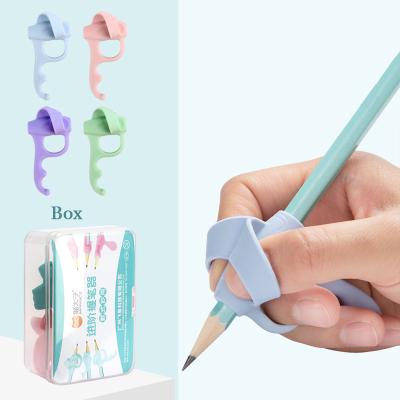 China RECHARGE Australia Grip Pencil Silicone Rubber Kids Pencil Grips Set For Kids Writing for sale