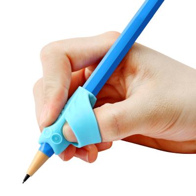 China RECHARGE Pencil Grip Silicone Learning Pencil Grip For Kids Writing Posture Corrector For Student for sale