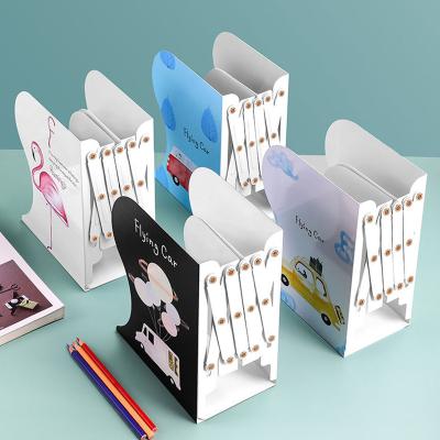 China Wholesale Popular Style Adjustable Animal Child Metal Nordic Decorative Bookends for sale