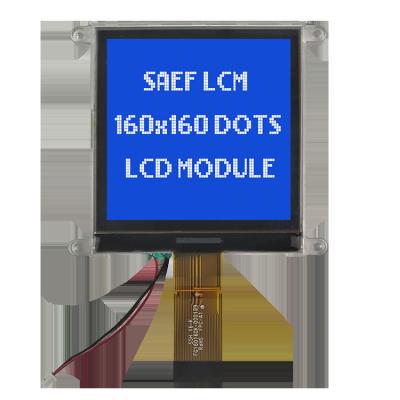 China Transflective FSTN Monochrome Lcd Display 4.25 To 6 Hour 160*160 for sale