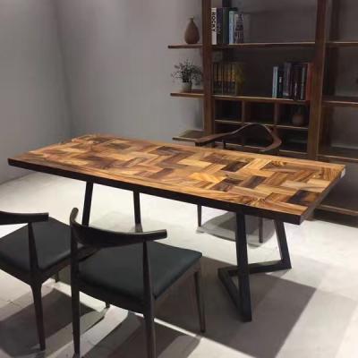 China (Others) South America walnut tea table and adjustable solid table tops for sale