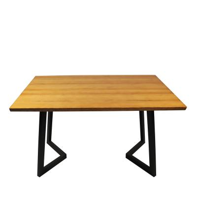 China Custom Made Dining Room Furniture Table Top Butcher Stall Solid Wood Beech Wood Size Modern Solid Style for sale