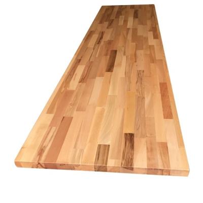 China (Other) adjustable butcher block worktop in beech wood for sale