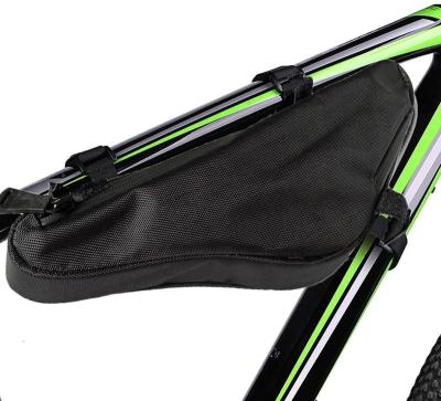 China 2020 Waterproof New Bicycle Front Triangle Saddle Pouch Bike Frame Outdoor Recycling Waterproof Bag for sale