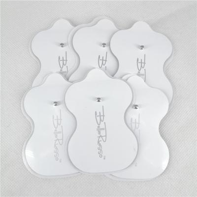 China Electric Body Ten Unit Muscle Stimulation Electrode Gel Pad For Toning Machine for sale