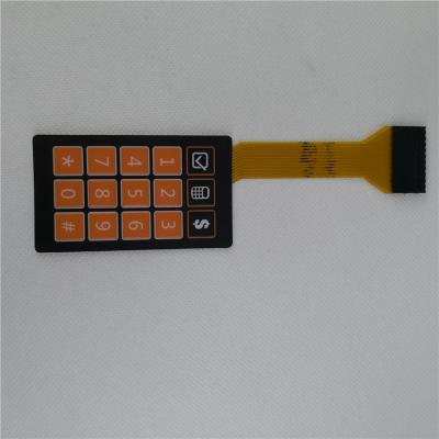 China All Products Electrical Custom Prototype 3x4 Key DIY Membrane Switch Led Window for sale