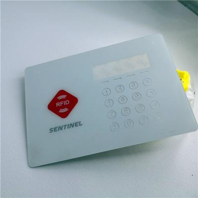 China All Pmma Electrical Products Printed Keypad Digital Contact Plotter Cutting For Acrylic Switch for sale