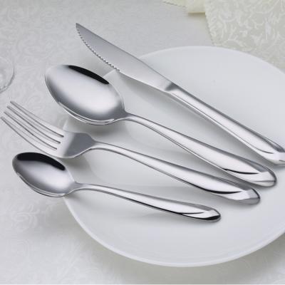 China Sustainable Royal Dinner Spoon Fork Stainless Steel Cutlery Couple Cutlery. for sale