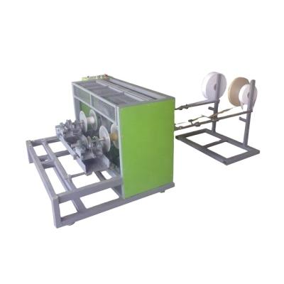 China Garment Shops Double-station Paper Bag Handle Shopping Rope Making Machine for sale