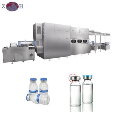 China Medical Vial Liquid Filling Capping Sealing Production Line for sale