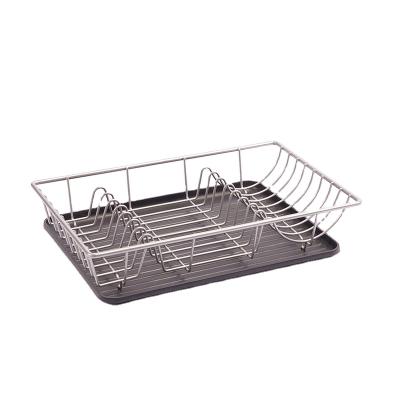 China May Modern Size Kitchen Custom Steel Dish Drainer Rack Stainless Steel Dish Rack for sale