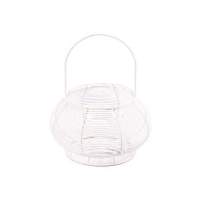 China 2021 Sustainable Hot Sale Metal Products Kitchen Egg Storage Basket for sale