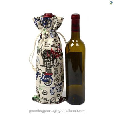 China Eco-Friendly 12 Bottle Wine Carrier Bag Picnic W Black Foldable Single Cotton 1 Double 4 Bottles Reusable Durable for sale