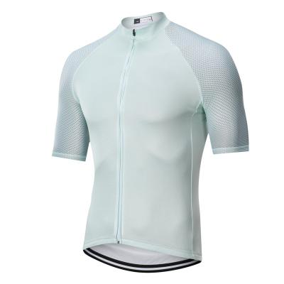 China Breathable Manufacturer OEM Racing Team Cycling Jersey Bike Clothing Riding Apparel With Short Sleeves for sale