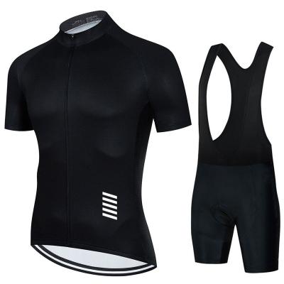 China Breathable Mens Cycling Jersey Set Bicycle Short Sleeve Set Quick Dry Breathable Shirt With 3D Cushion Shorts Padded for sale