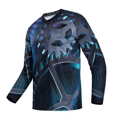 China Breathable Hot Sale Downhill Dryfit Mtb Bicycle Jersey for sale