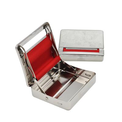 China Portable Metal Accessories Metal Cigarette Tube Filter Tobacco Rolling Injector Smoking Filling Machine for sale