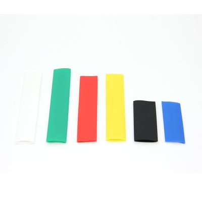 China 1/2/3/4/5/6/8/10mm 2:1 PVC Tube Heat Shrink High Voltage Tubing Heat Shrink Black Red Blue Green Insulated Shrinkable Cable Sleeves of yarn for sale