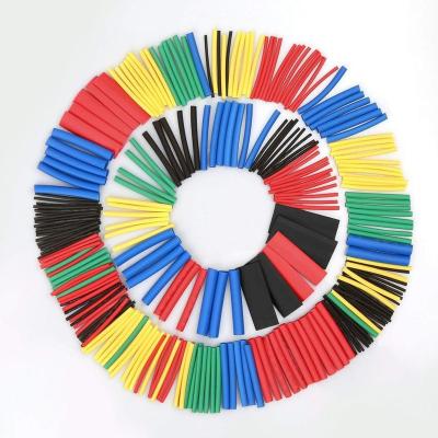 China Cable Sleeves Tube Heat Shrink Tubing High Voltage Electric Heat Shrink Sleeve Fishing Tube Cable Management Sleeve for sale