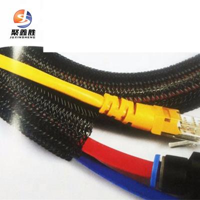 China Fast Operation Self-Rolled Cable Busbar High Voltage Sleeving Insulator Tube Kit Desktop Cable Management Wire Management for sale