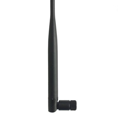 China 5dBi male 2.4g 433mhz 868mhz 4g omni 1.2g 1.2Ghz indoor rubber antenna 195mm (172mcm after bending) for sale