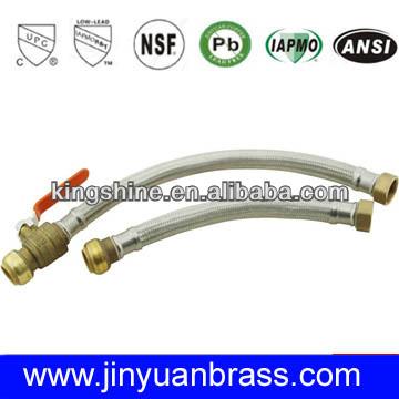 China Brass Push Fit Valves Hose for sale