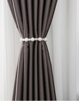 China Heavy Blackout Fabric Curtain Fabric Block Out Soft Fabric For Black Curtains Fabric Thermal for sale