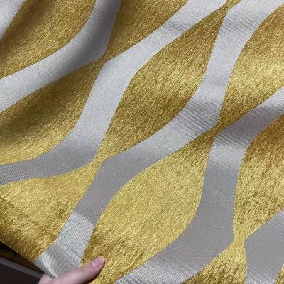 China Final Order Foreign Trade Chenille Jacquard Blackout Curtain Fabric Cheap High Quality Cloth Curtain Cloth Tear-resistant for sale