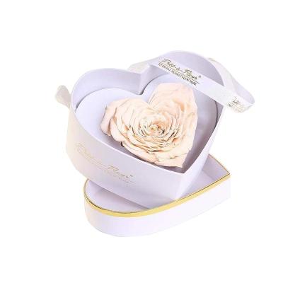 China Chocolate Box Heart Flower Box Handmade Personalized Paper Gift Box For Valentine's Day for sale