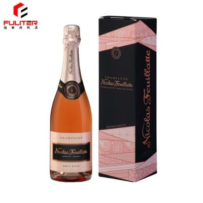 China China Handmade Modern Packaging and Printing Open Door Style Red Wine Box Carry Boxes for Wine for sale