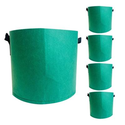 China Eco-friendly Bags Cloth Pot 10 Gallon Planter Planting Eco Friendly Agriculture Plastic For Growing Plants Plant Nonwoven Felt Grow Bag for sale