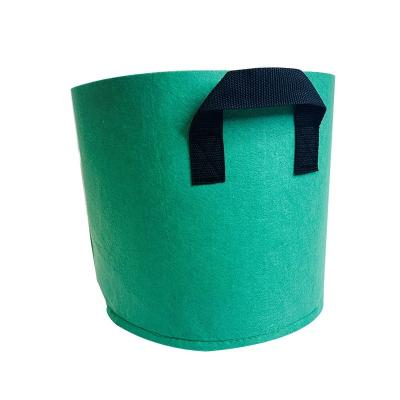 China 1-1000 Gallon Eco-Friendly 3 5 7 10 15 20 25 30 60 65 75 300 Gal Non Woven Planter Grow Bags Aeration Fabric Pots Felt Plant Grow Bags for sale