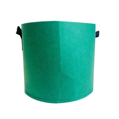 China Eco-Friendly 7 Gallon Access Flap Aeration Fabric Pots Handles Harvesting Carrot Smelt Onion Tomato Potato Grow Bag for sale