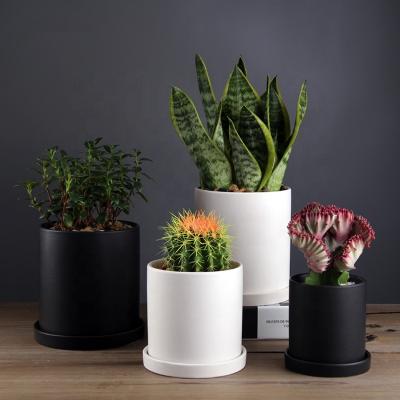 China Eco-friendly Nordic Modern Unique Ornament Home Design Style Ceramic Flower Pots Decoration for sale