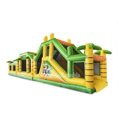 China Fashionable Indoor Obstacle Course Equipment Obstacle Course Equipment For Adults Inflatable Wipeout Course For Sale for sale