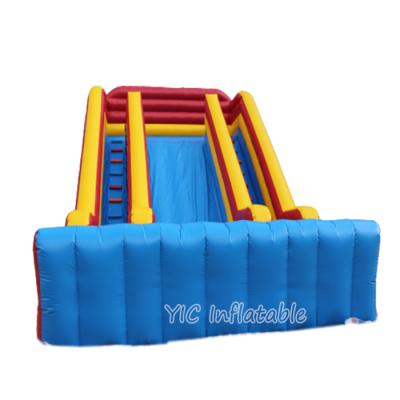 China Fashionable Inflatable Slide For Adults Inflatable Two Bouncers Slid Combo Slide Inflatable Balls For Sale for sale